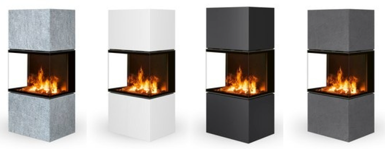 Elektrický designový krb e-LERA C, Romotop