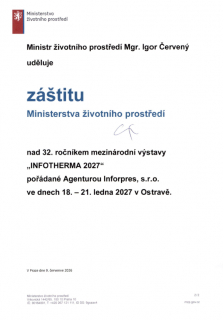 Záštita Ministerstvo