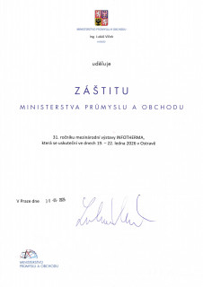 záštita Ministerstvo ŽP